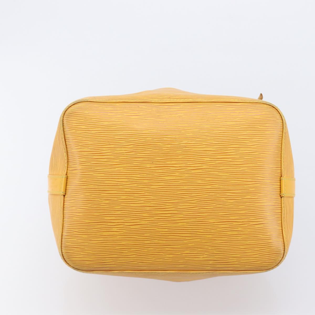 LOUIS VUITTON Epi Petit Noe Shoulder Bag Yellow M44109 LV Auth ep16236