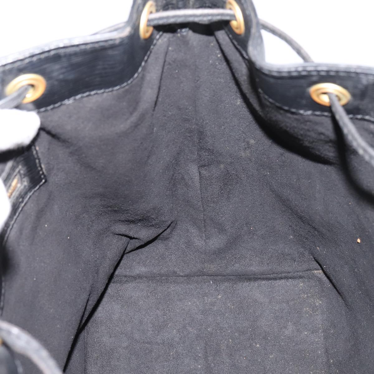 LOUIS VUITTON Epi Petit Noe Shoulder Bag Black M44102 LV Auth ep16238
