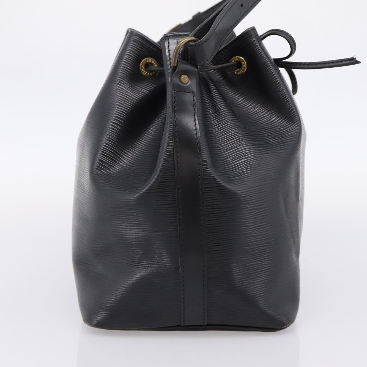 LOUIS VUITTON Epi Petit Noe Shoulder Bag Black M44102 LV Auth ep16238