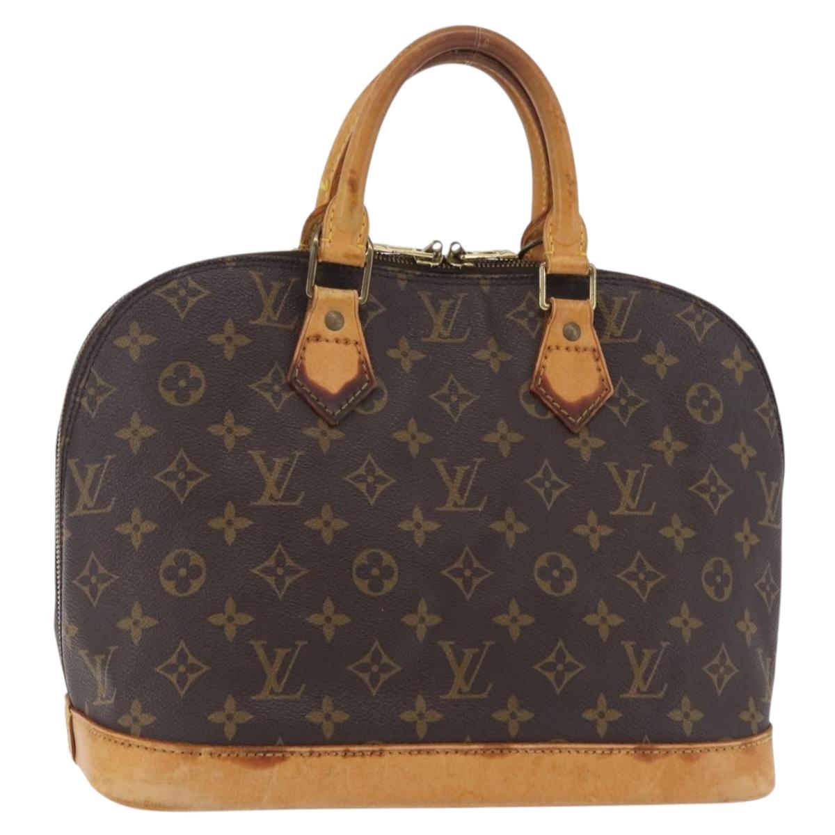 LOUIS VUITTON Monogram Alma Hand Bag M51130 LV Auth ep16242