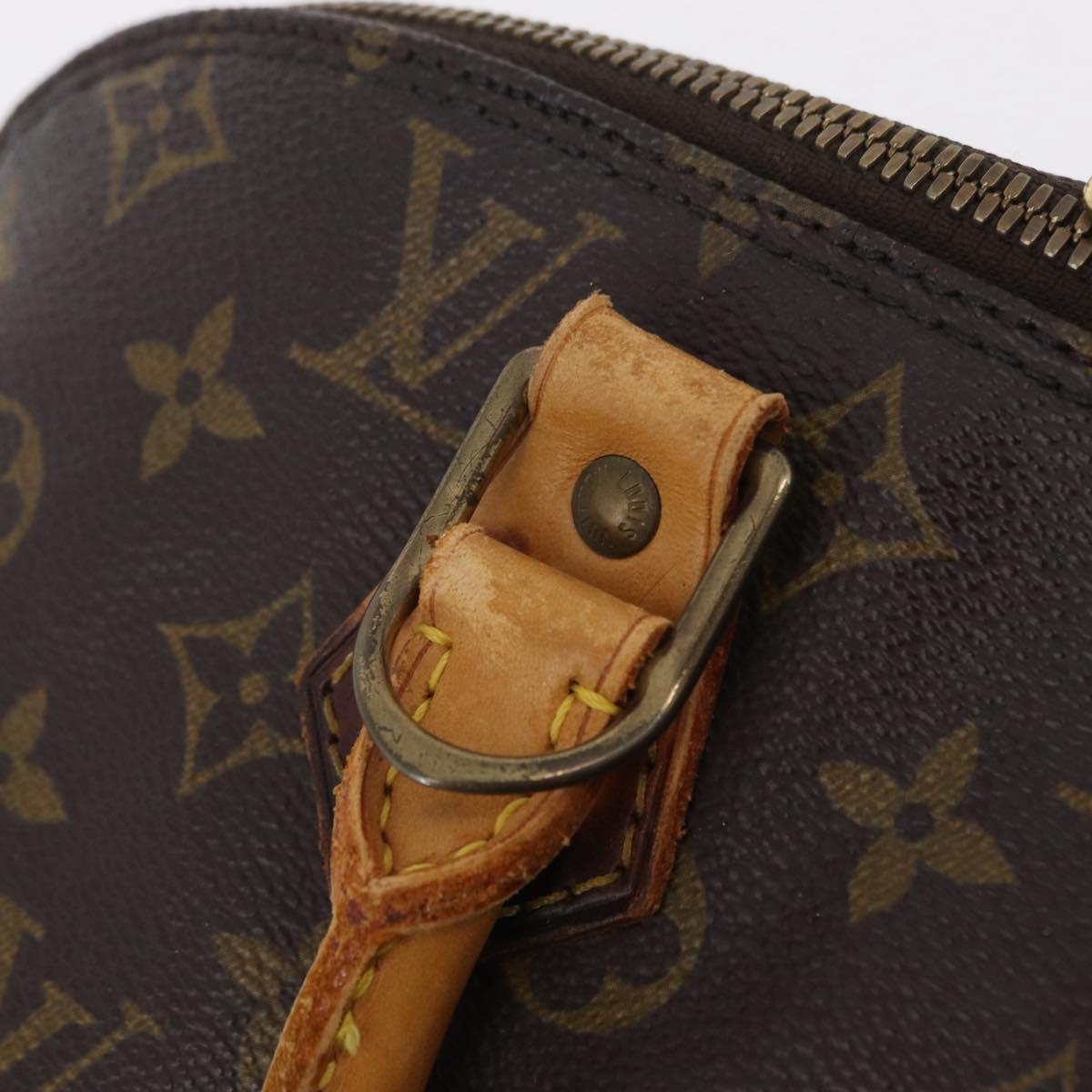 LOUIS VUITTON Monogram Alma Hand Bag M51130 LV Auth ep16242