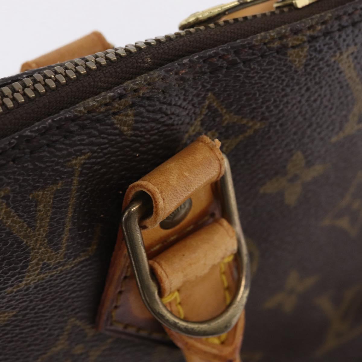 LOUIS VUITTON Monogram Alma Hand Bag M51130 LV Auth ep16242