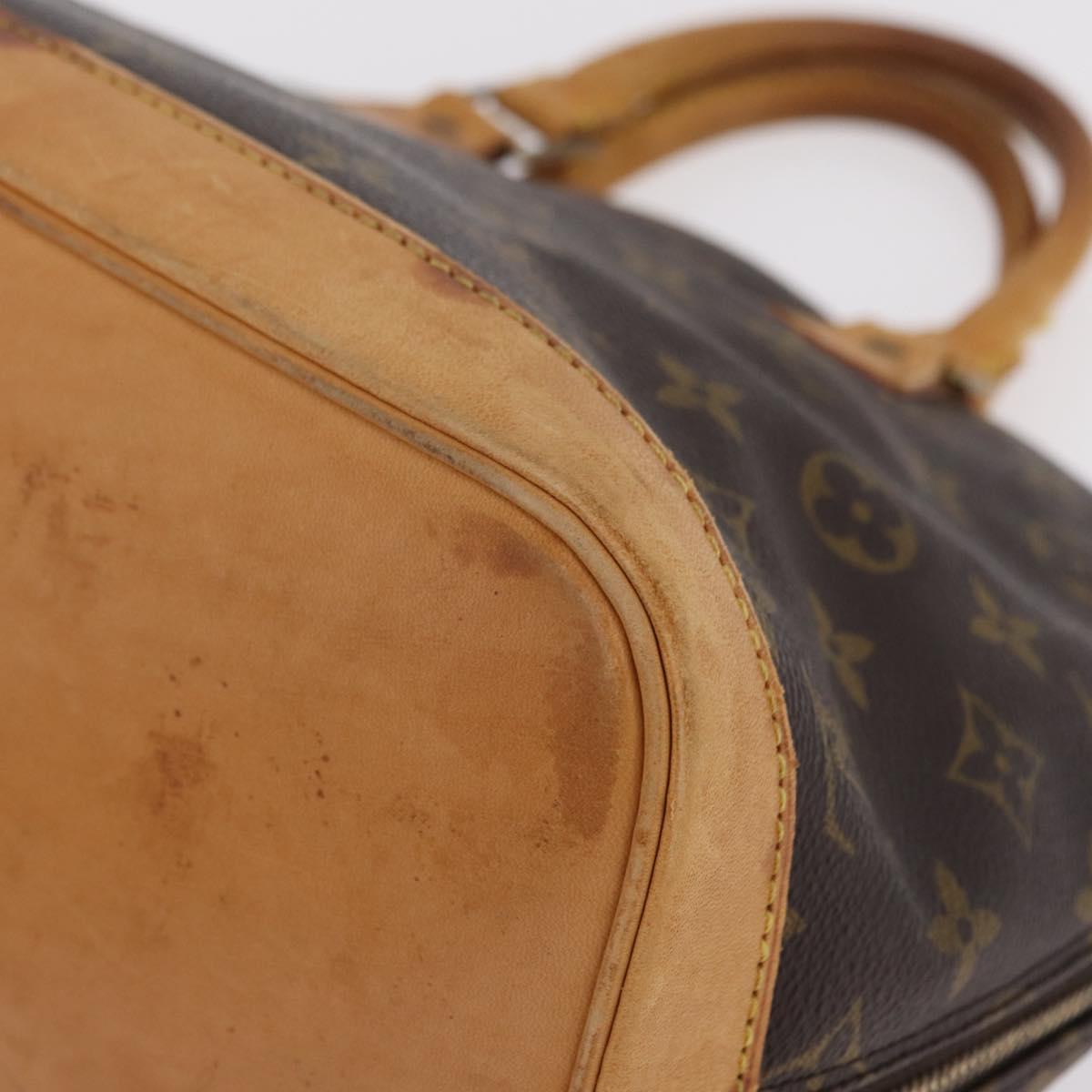LOUIS VUITTON Monogram Alma Hand Bag M51130 LV Auth ep16242