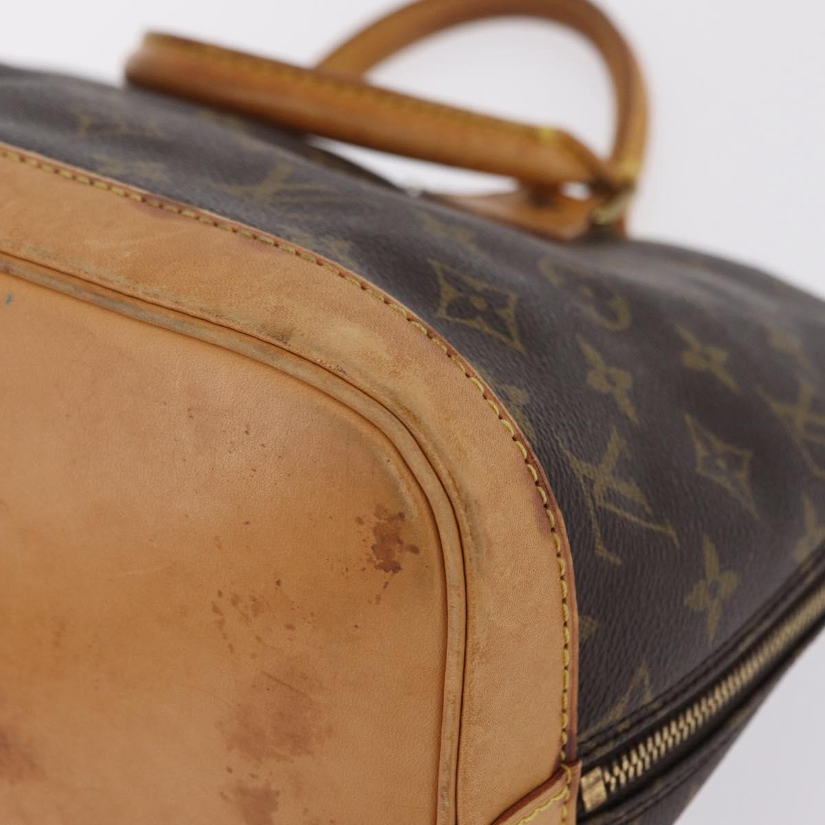 LOUIS VUITTON Monogram Alma Hand Bag M51130 LV Auth ep16242