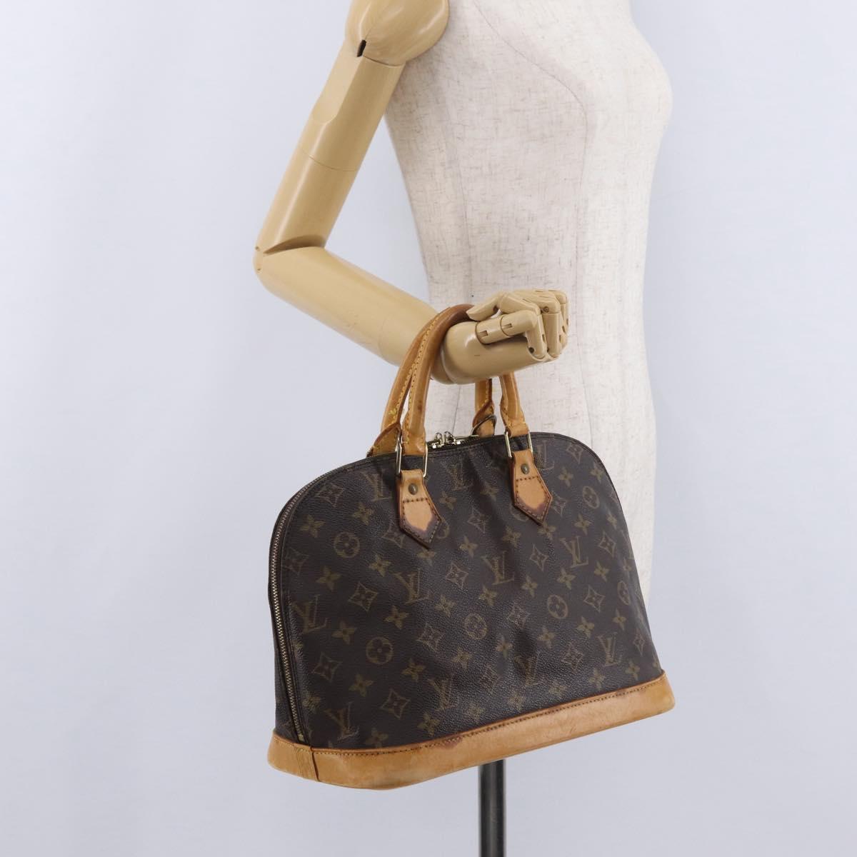 LOUIS VUITTON Monogram Alma Hand Bag M51130 LV Auth ep16242