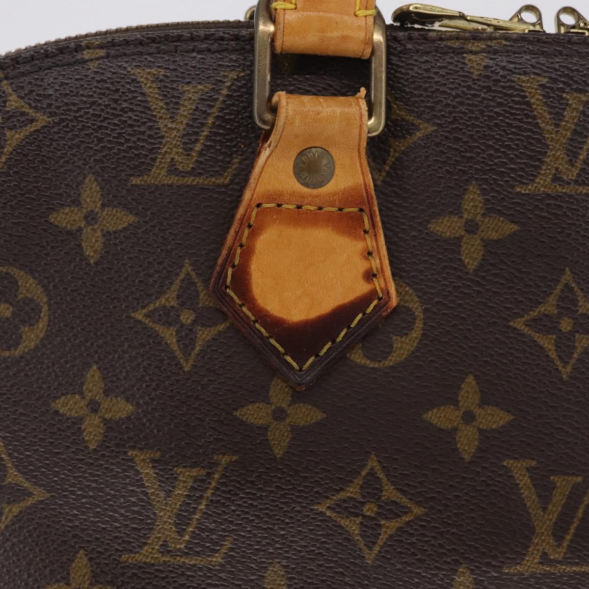 LOUIS VUITTON Monogram Alma Hand Bag M51130 LV Auth ep16242