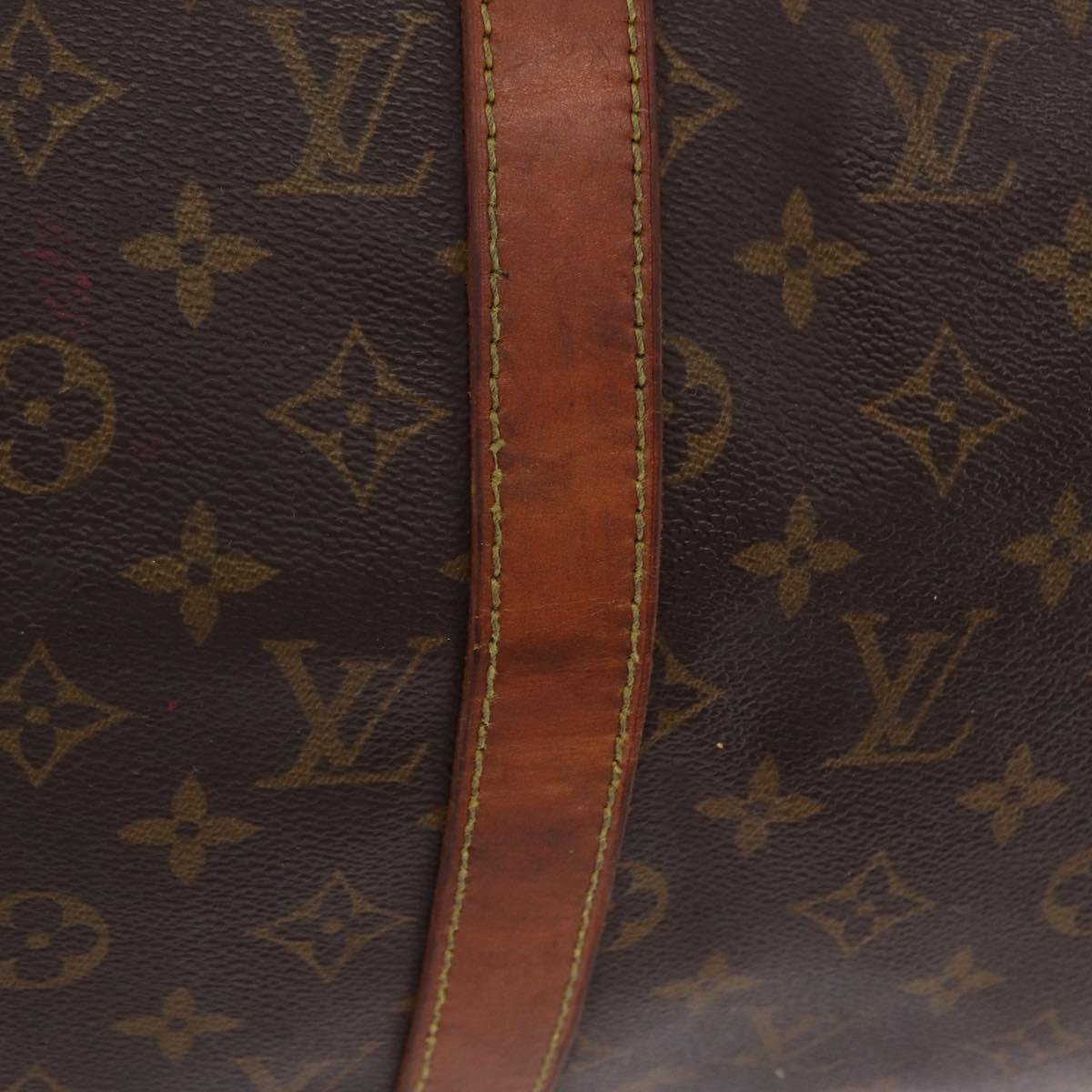 LOUIS VUITTON Monogram Keepall Bandouliere 50 Boston Bag M41416 LV Auth ep16245