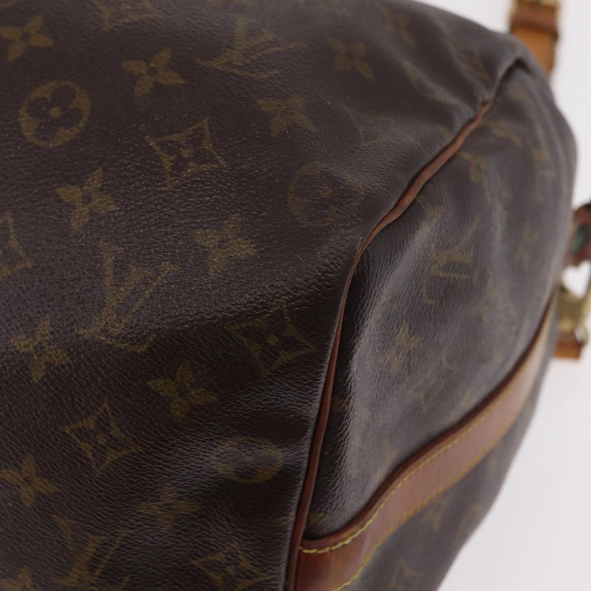 LOUIS VUITTON Monogram Keepall Bandouliere 50 Boston Bag M41416 LV Auth ep16245
