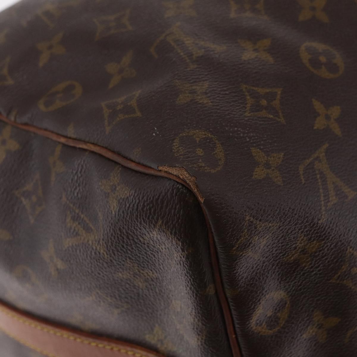 LOUIS VUITTON Monogram Keepall Bandouliere 50 Boston Bag M41416 LV Auth ep16245