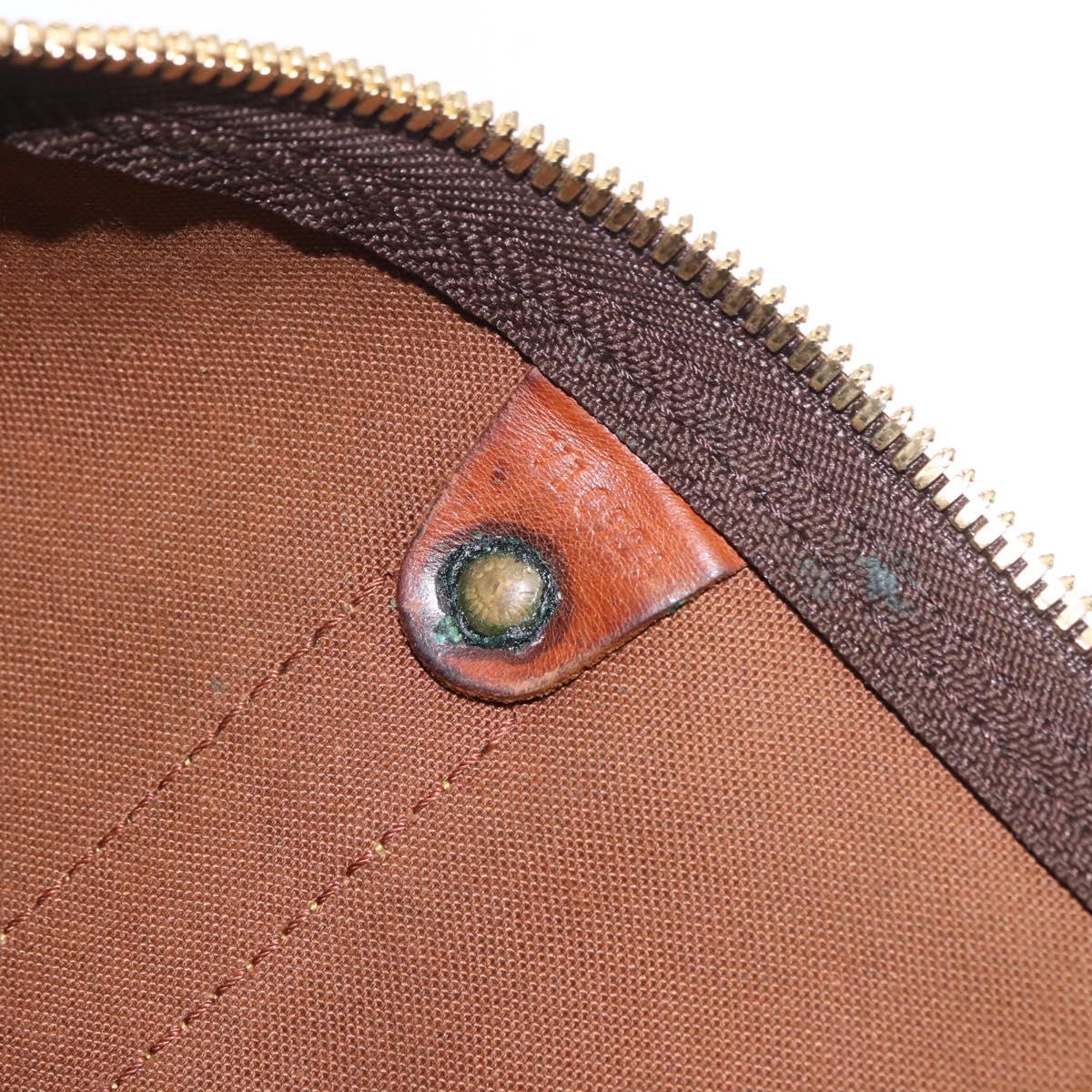 LOUIS VUITTON Monogram Keepall Bandouliere 50 Boston Bag M41416 LV Auth ep16245