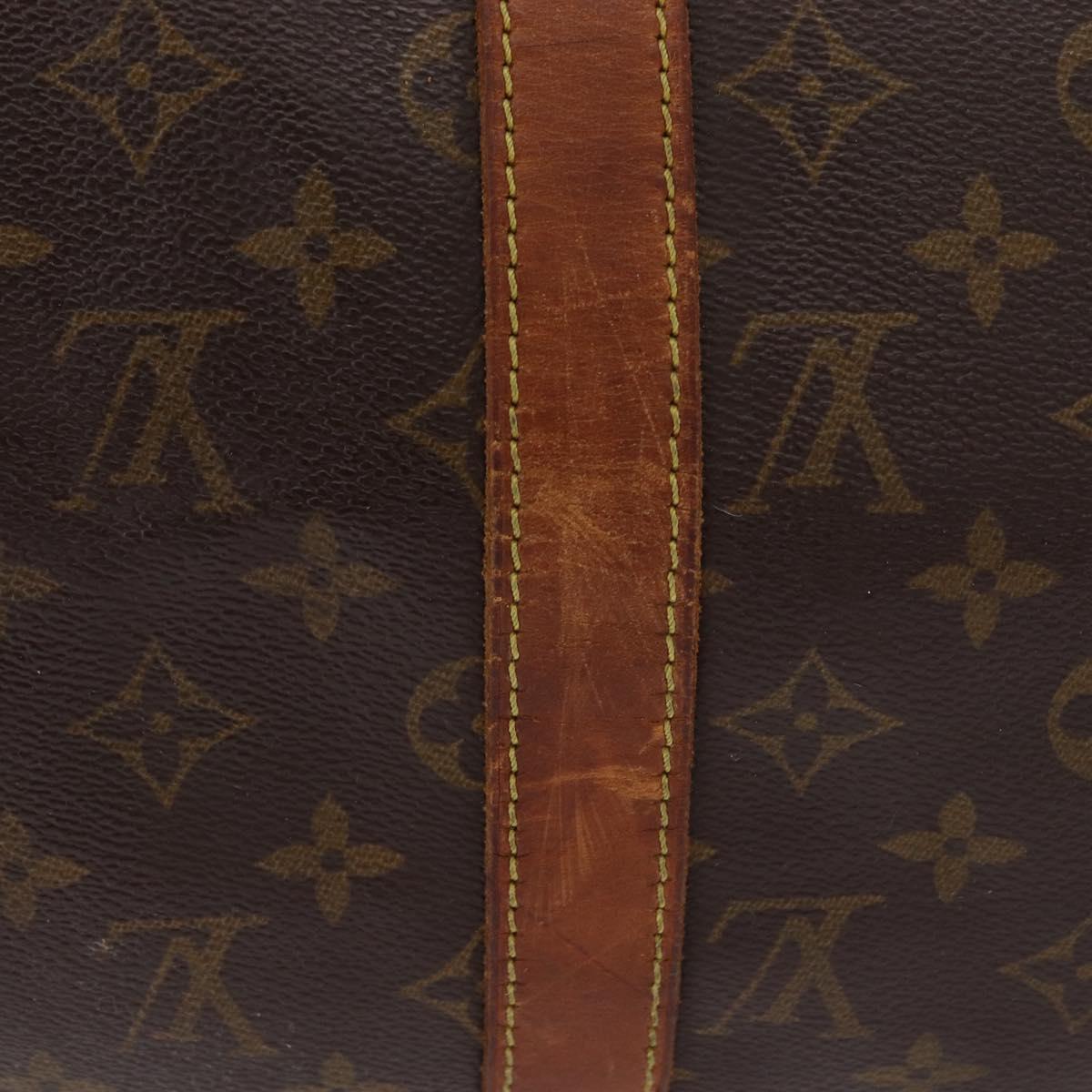 LOUIS VUITTON Monogram Keepall Bandouliere 50 Boston Bag M41416 LV Auth ep16245