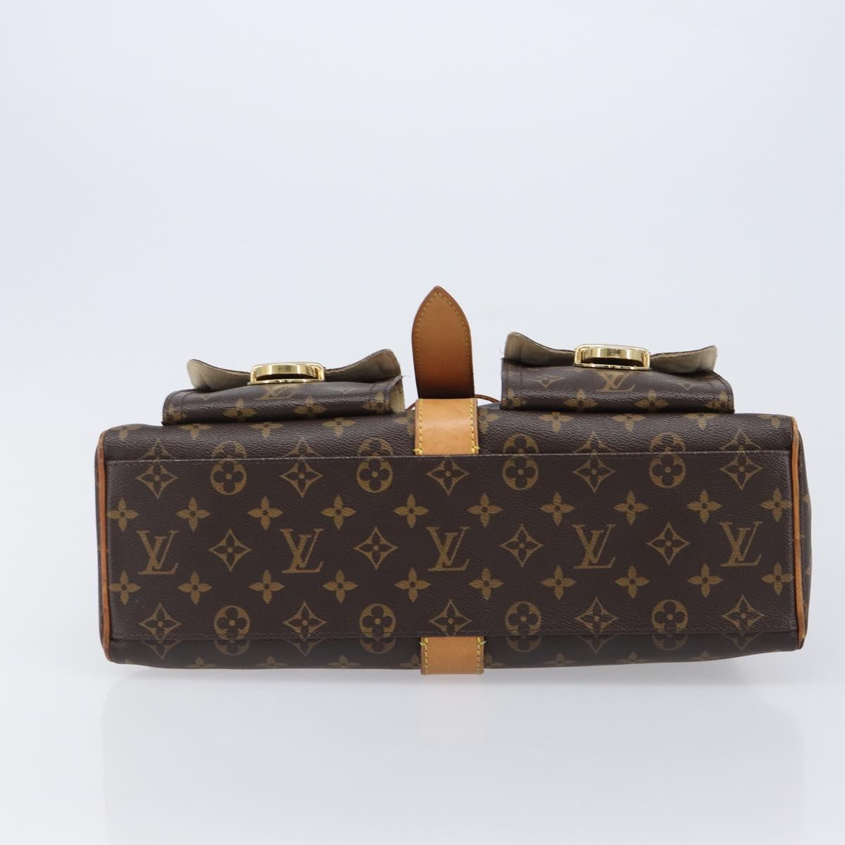 LOUIS VUITTON Monogram Manhattan GM Hand Bag M40025 LV Auth ep16246