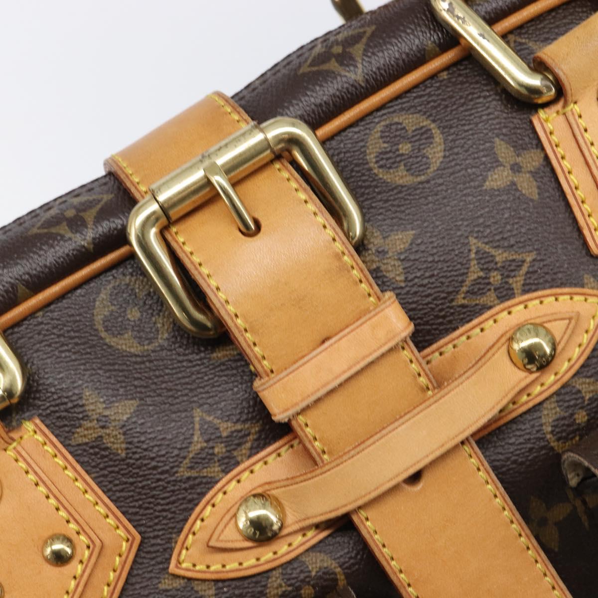LOUIS VUITTON Monogram Manhattan GM Hand Bag M40025 LV Auth ep16246