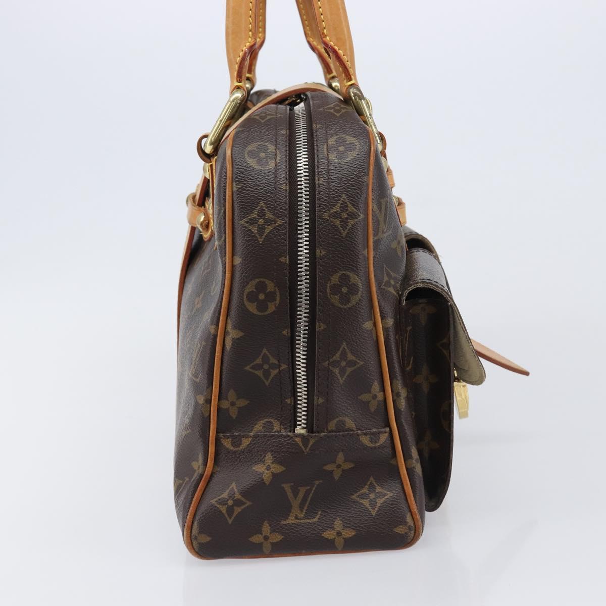 LOUIS VUITTON Monogram Manhattan GM Hand Bag M40025 LV Auth ep16246