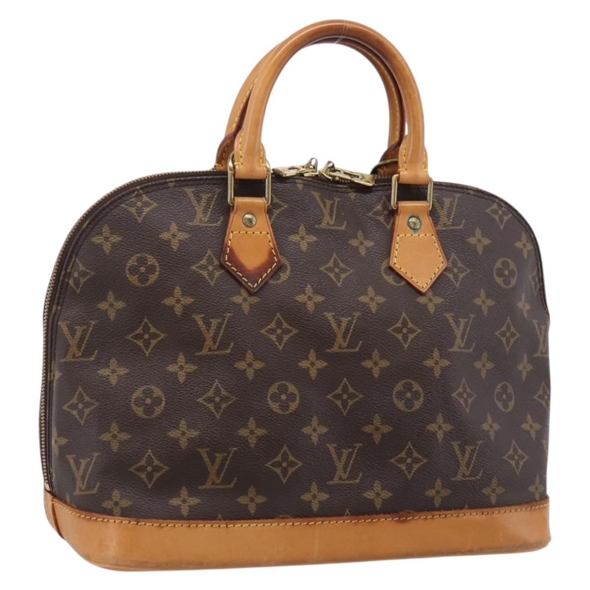 LOUIS VUITTON Monogram Alma Hand Bag M51130 LV Auth ep16247