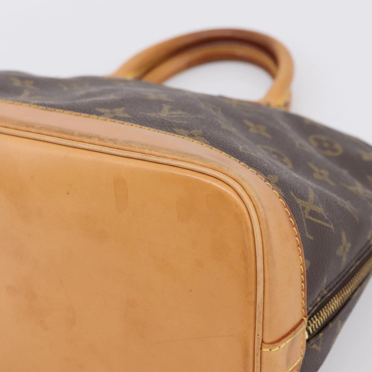 LOUIS VUITTON Monogram Alma Hand Bag M51130 LV Auth ep16247
