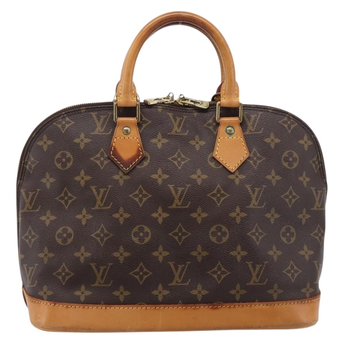 LOUIS VUITTON Monogram Alma Hand Bag M51130 LV Auth ep16247