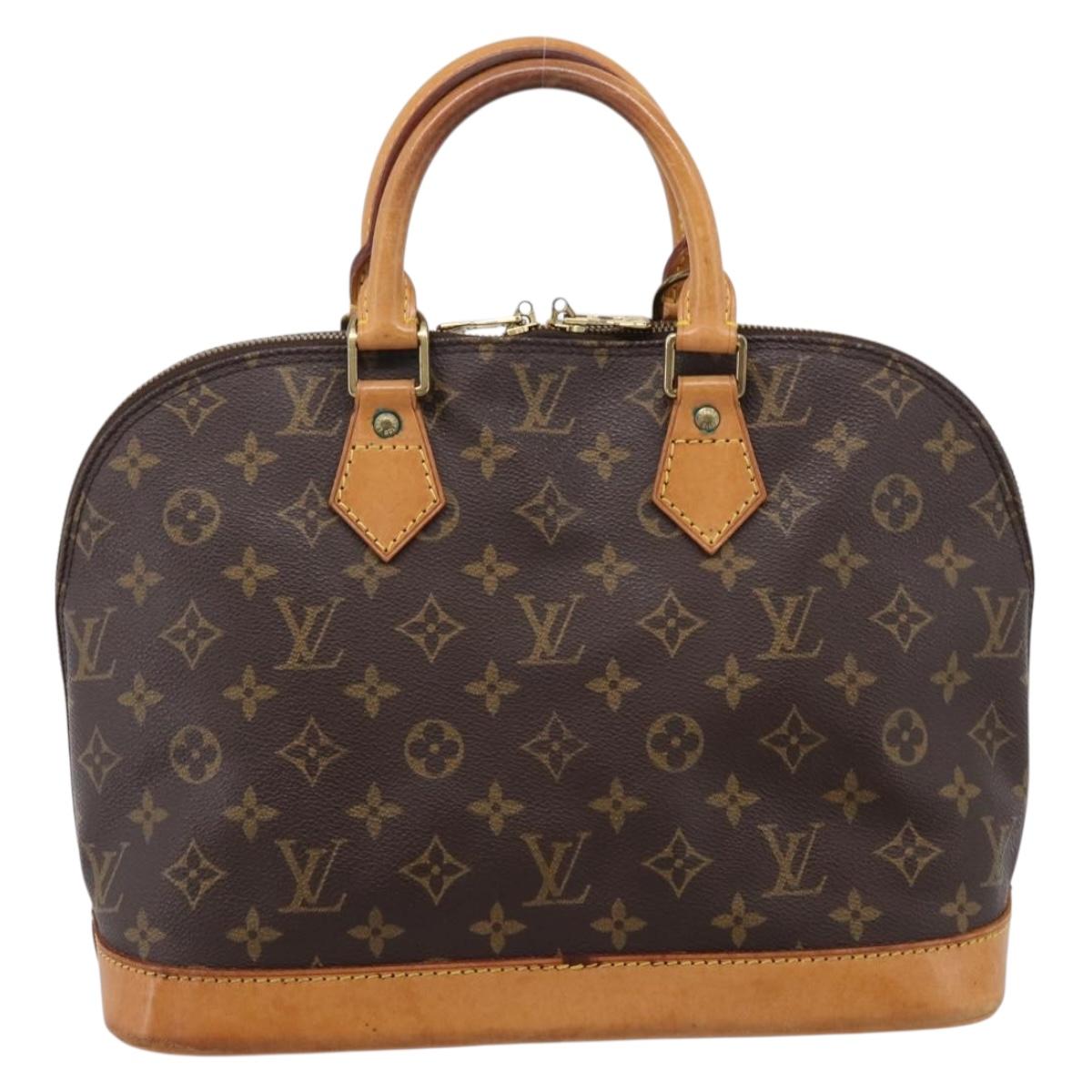 LOUIS VUITTON Monogram Alma Hand Bag M51130 LV Auth ep16247