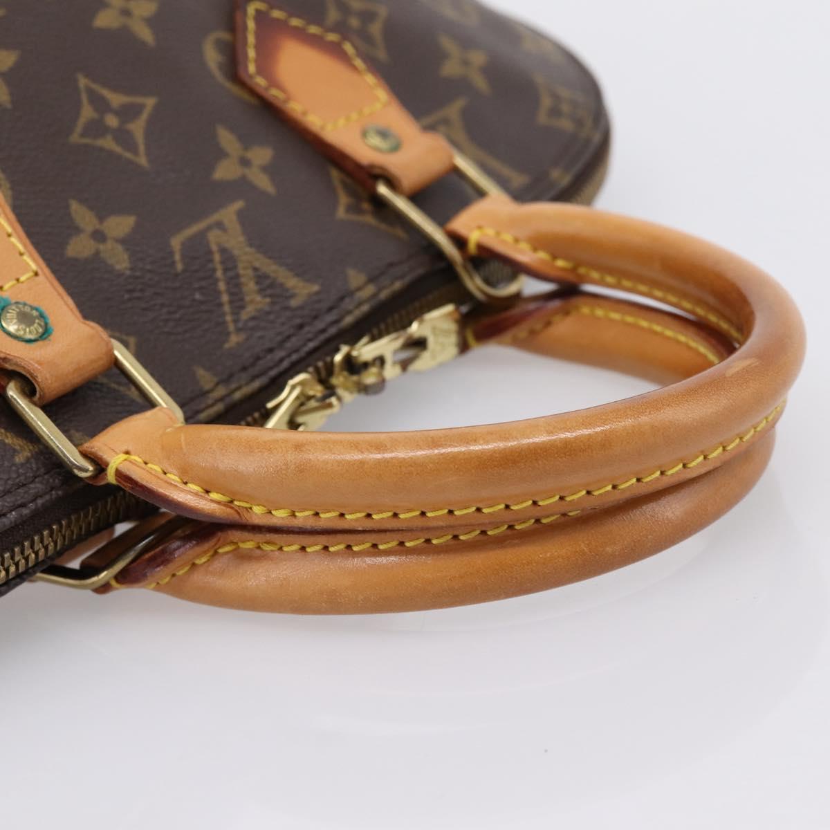 LOUIS VUITTON Monogram Alma Hand Bag M51130 LV Auth ep16247