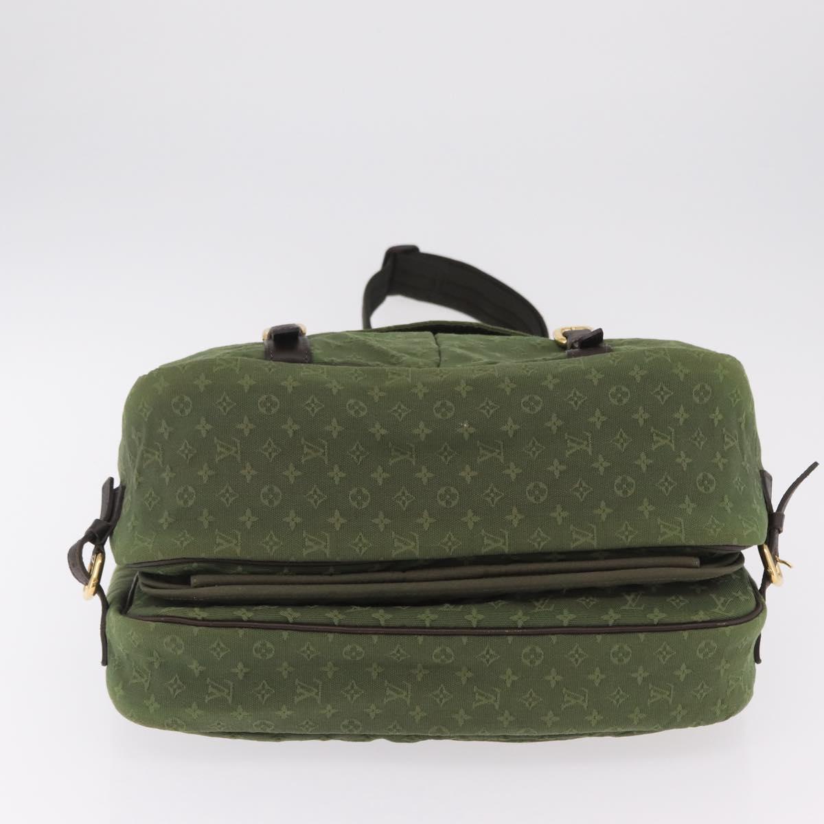 LOUIS VUITTON Monogram Mini Sac Maman Bag TST Khaki M42351 LV Auth ep16254