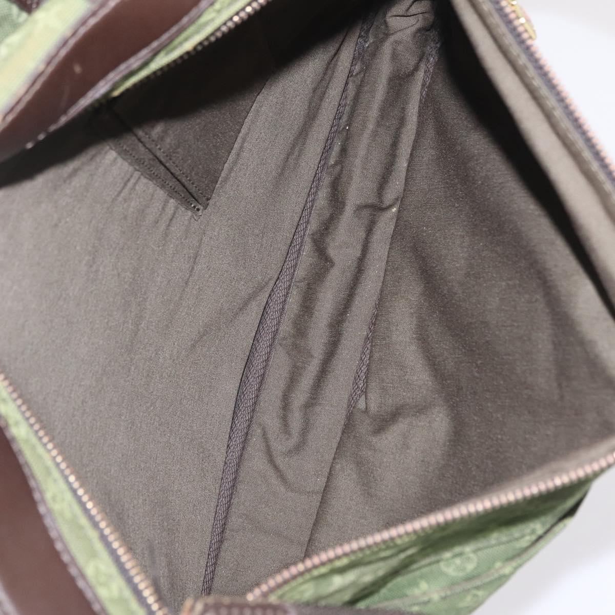 LOUIS VUITTON Monogram Mini Sac Maman Bag TST Khaki M42351 LV Auth ep16254