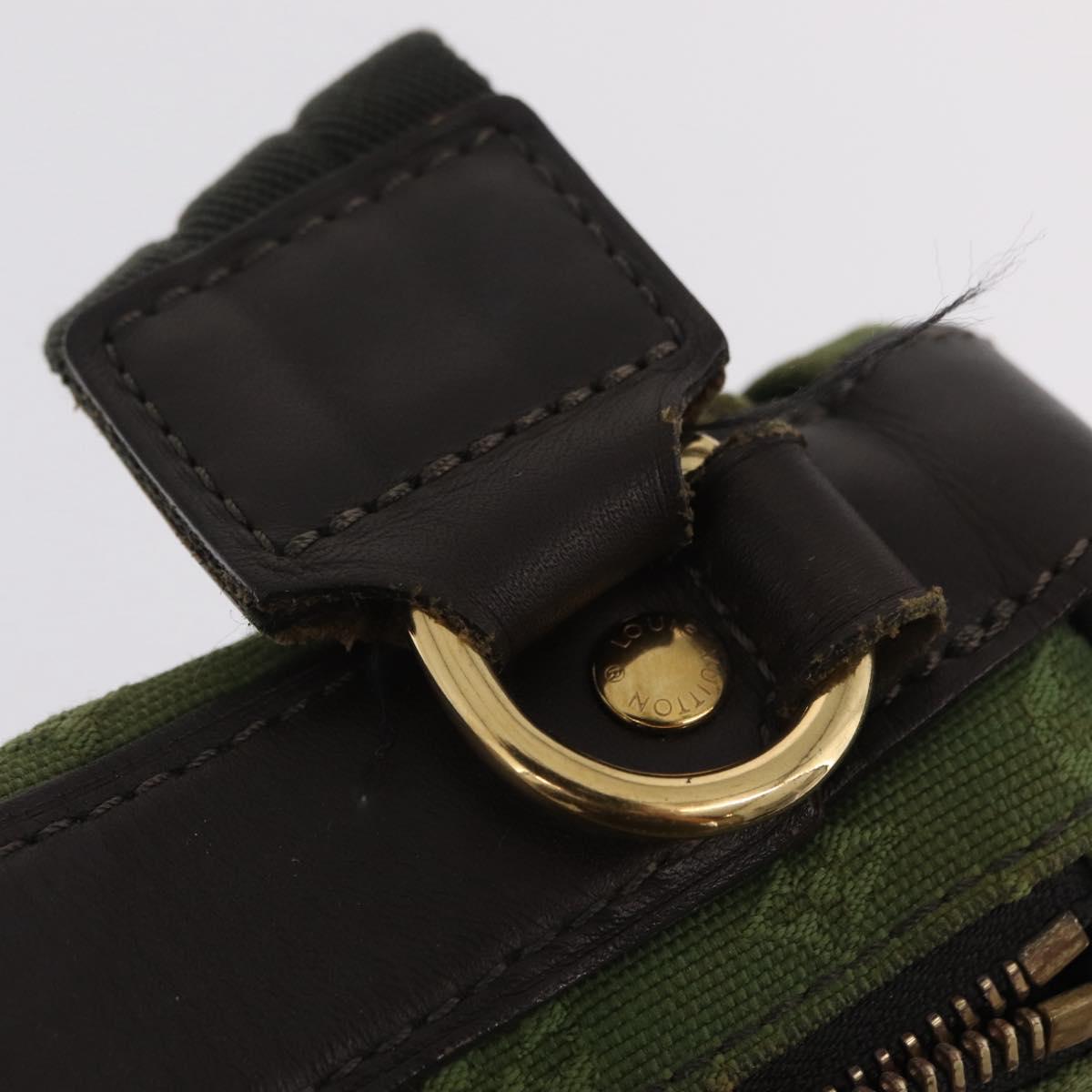 LOUIS VUITTON Monogram Mini Sac Maman Bag TST Khaki M42351 LV Auth ep16254