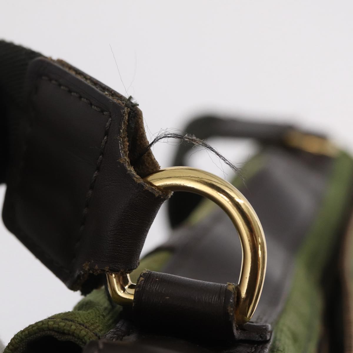 LOUIS VUITTON Monogram Mini Sac Maman Bag TST Khaki M42351 LV Auth ep16254