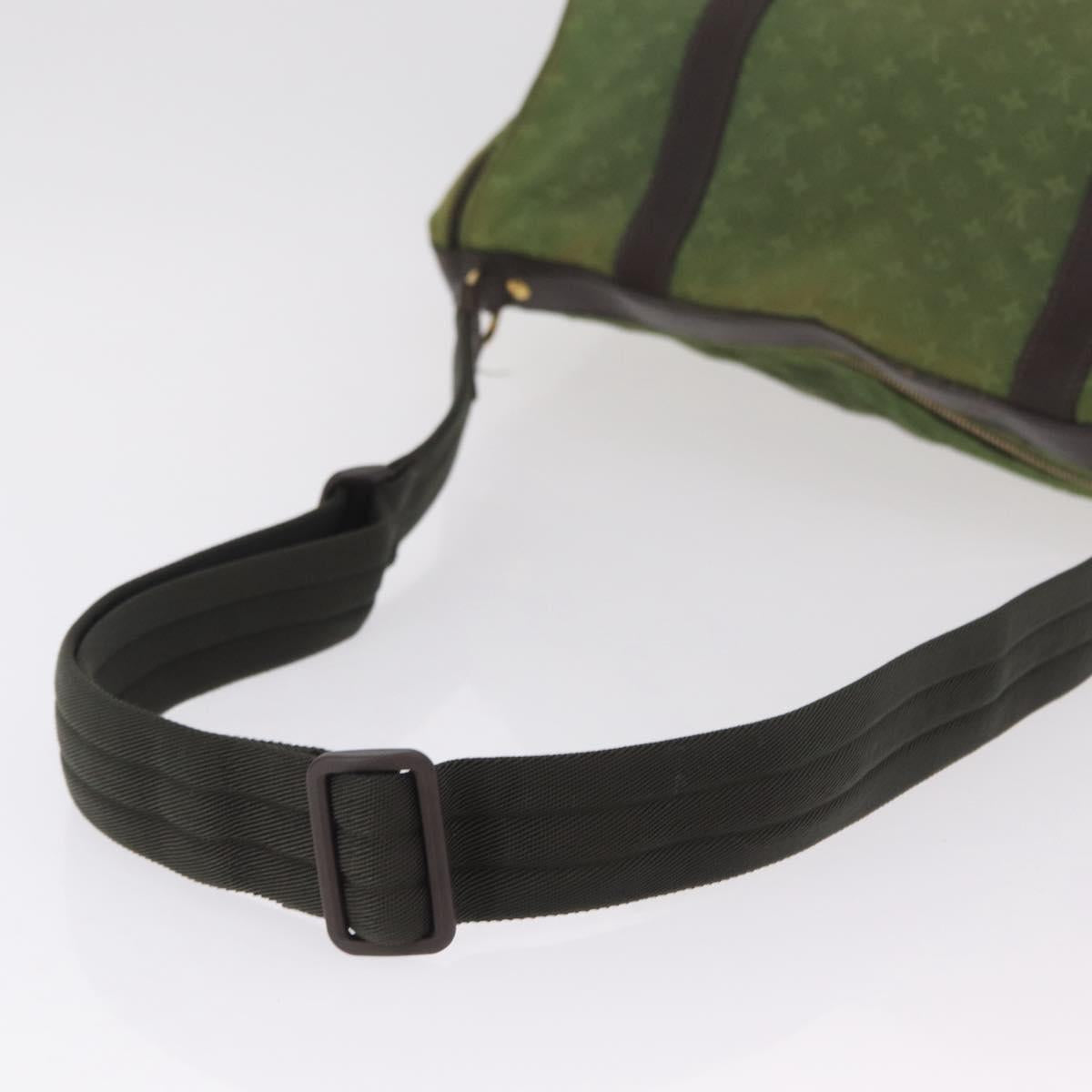 LOUIS VUITTON Monogram Mini Sac Maman Bag TST Khaki M42351 LV Auth ep16254