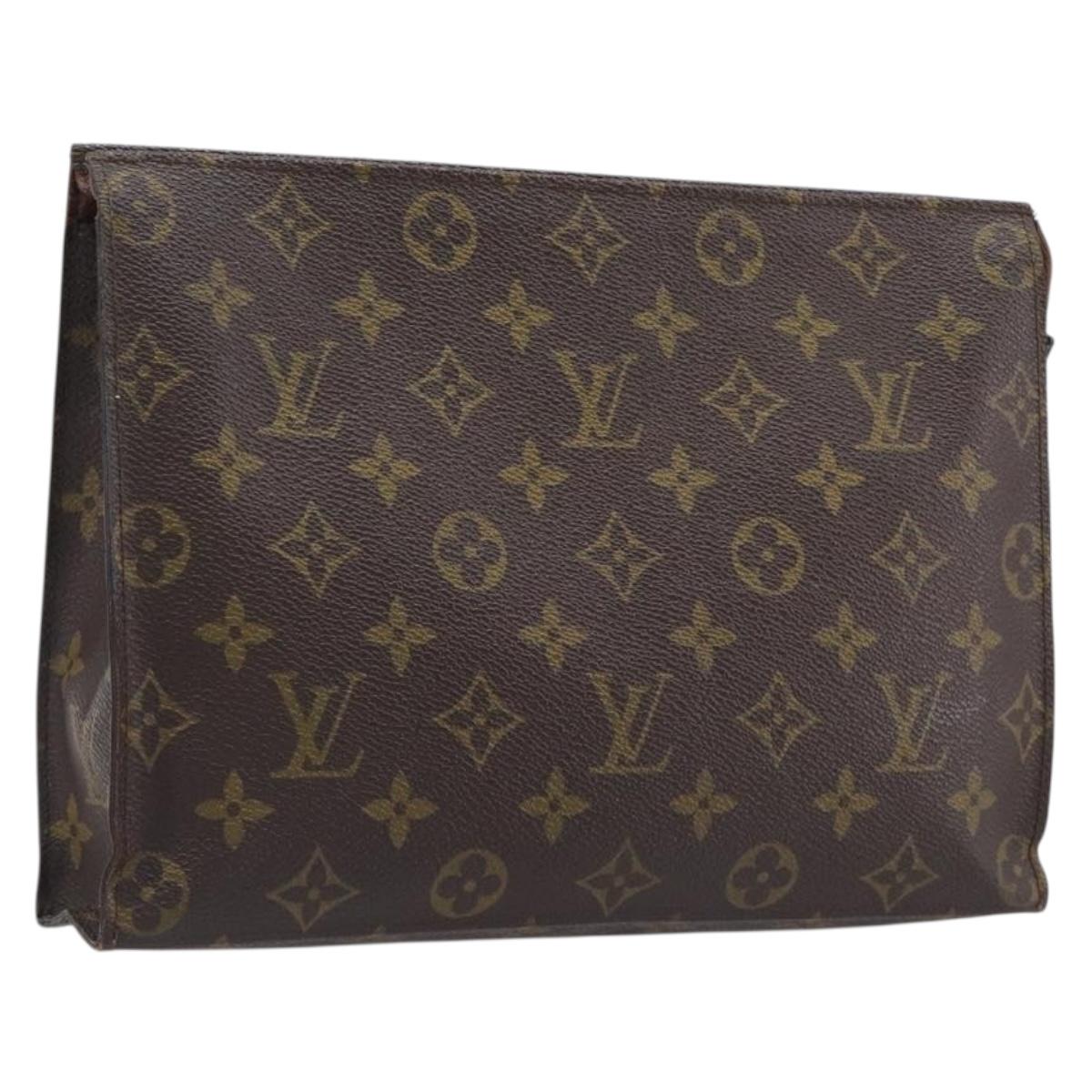 LOUIS VUITTON Monogram Poche Toilette 26 Pouch M47542 LV Auth ep16257