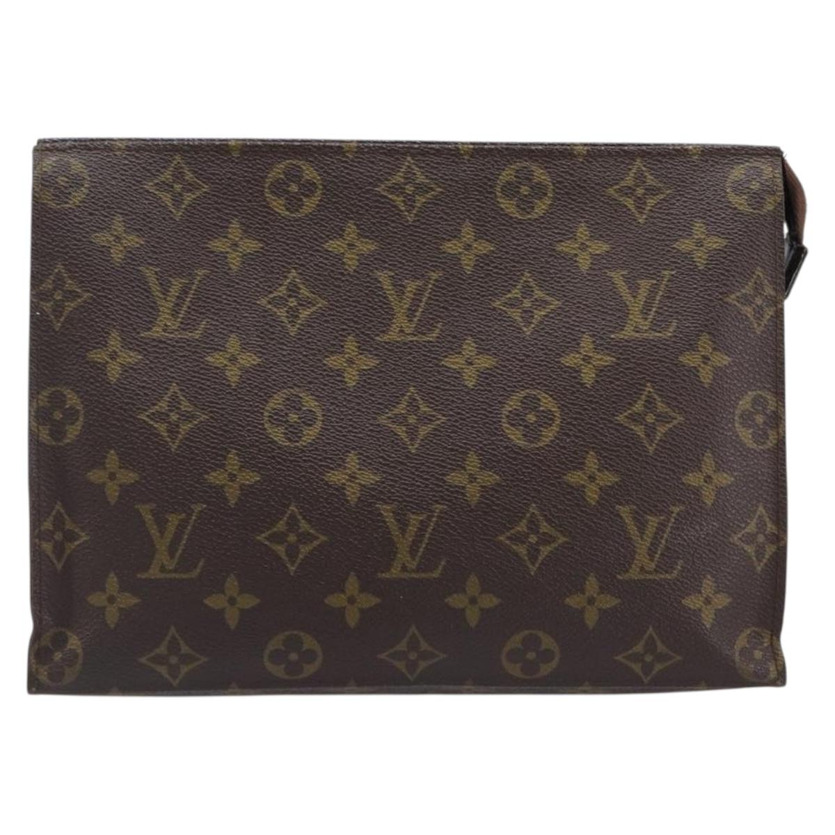 LOUIS VUITTON Monogram Poche Toilette 26 Pouch M47542 LV Auth ep16257