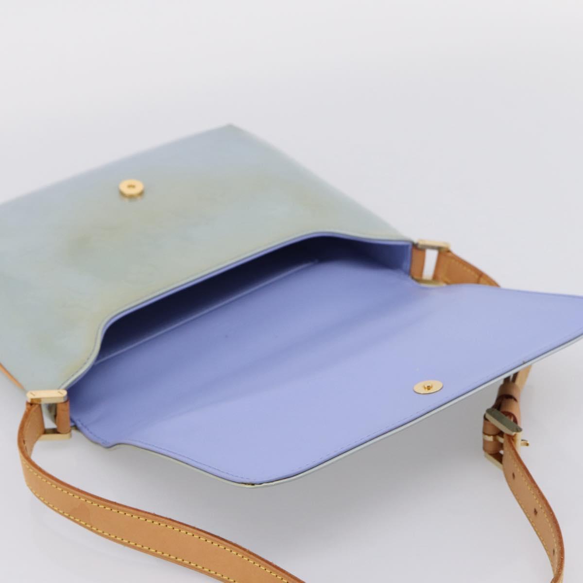 LOUIS VUITTON Monogram Vernis Thompson Street Bag Lavande M91009 Auth ep16258A