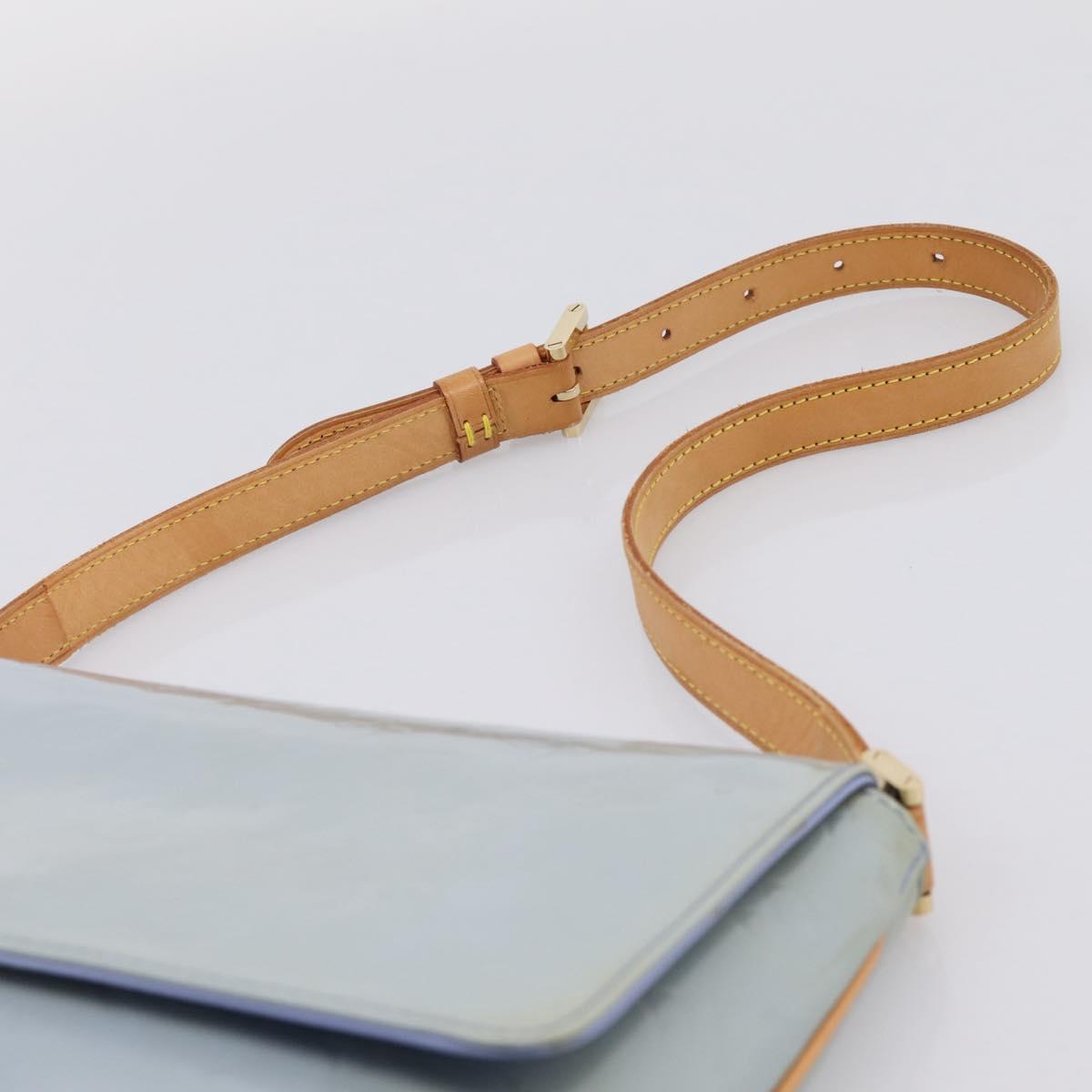 LOUIS VUITTON Monogram Vernis Thompson Street Bag Lavande M91009 Auth ep16258A