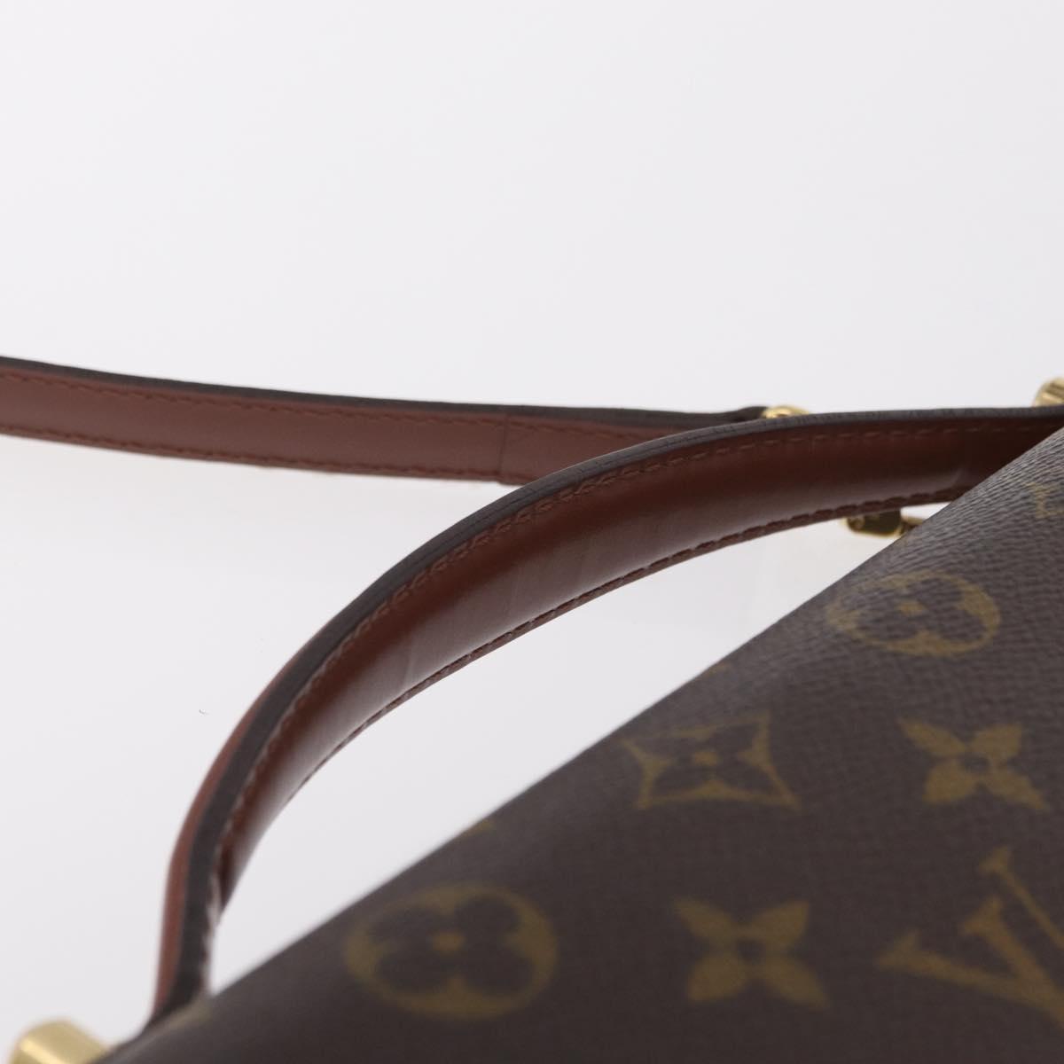 LOUIS VUITTON Monogram Porte Documents Bandouliere Bag M53338 LV Auth ep16259A