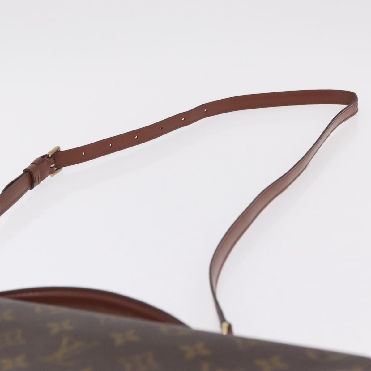 LOUIS VUITTON Monogram Porte Documents Bandouliere Bag M53338 LV Auth ep16259A