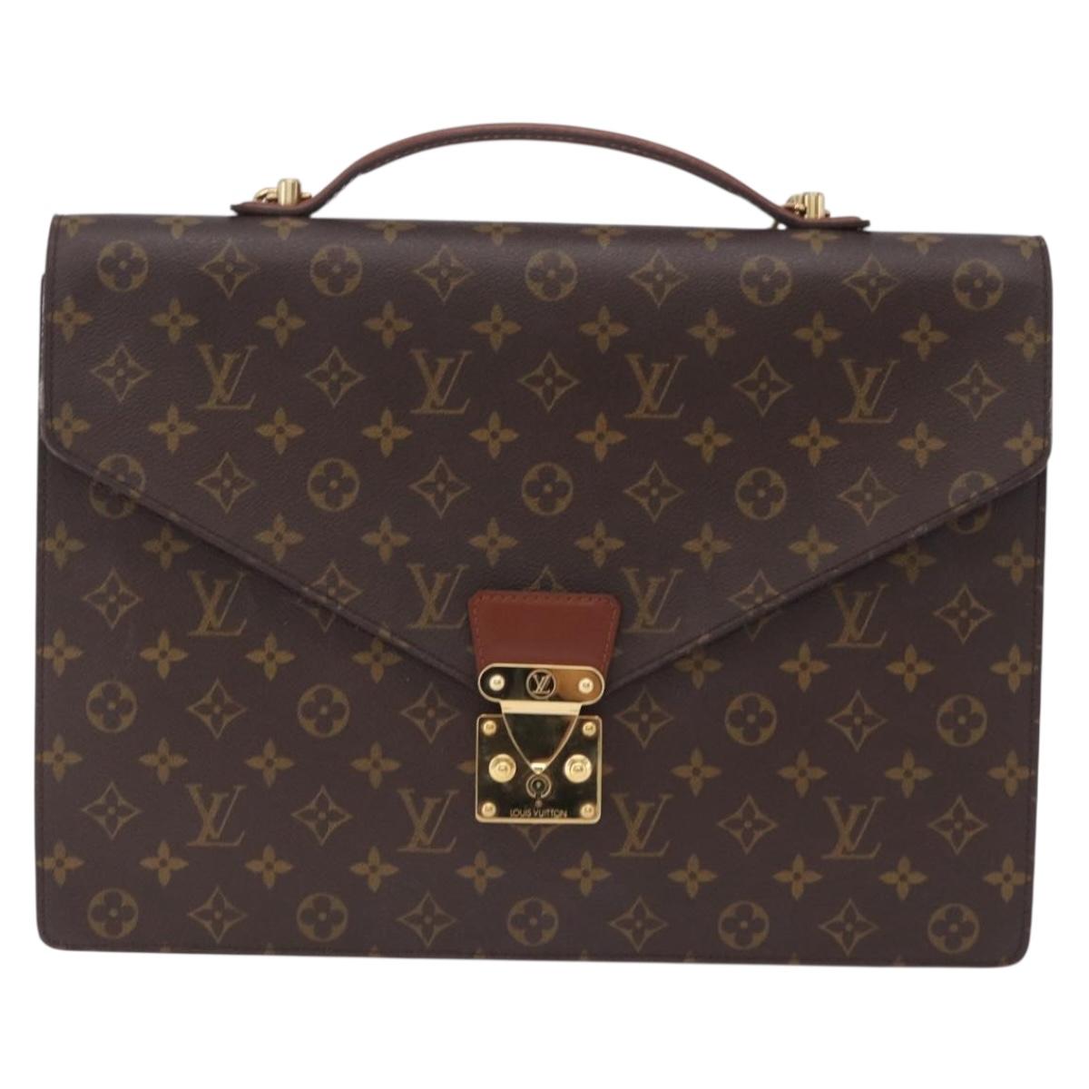 LOUIS VUITTON Monogram Porte Documents Bandouliere Bag M53338 LV Auth ep16259A