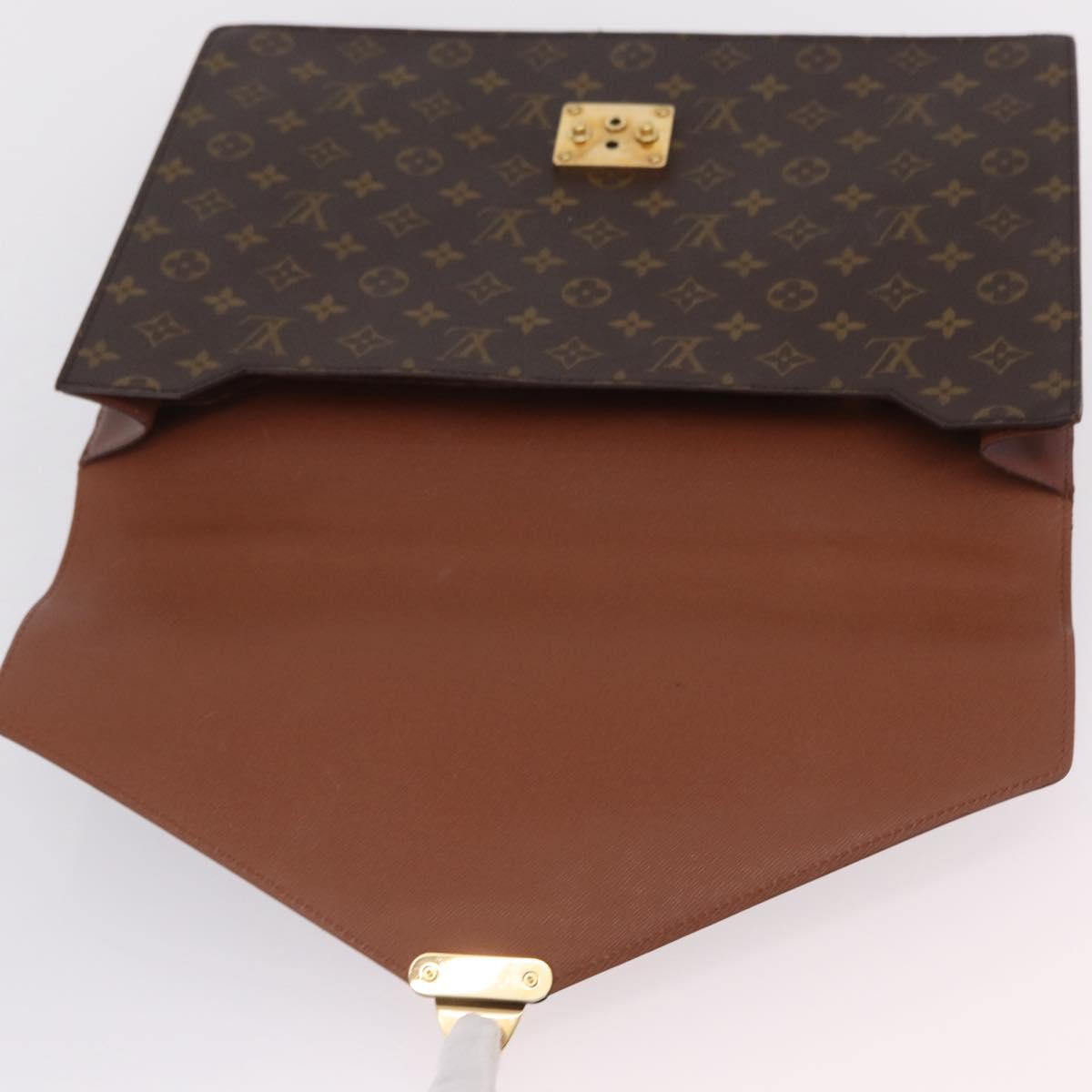 LOUIS VUITTON Monogram Porte Documents Bandouliere Bag M53338 LV Auth ep16259A