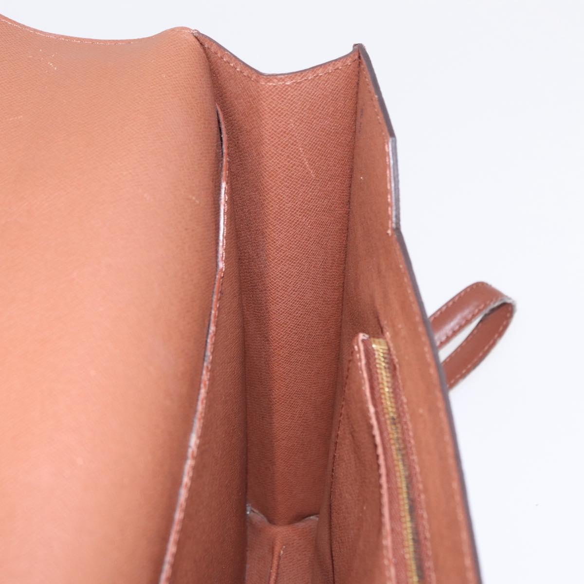 LOUIS VUITTON Monogram Porte Documents Bandouliere Bag M53338 LV Auth ep16259A