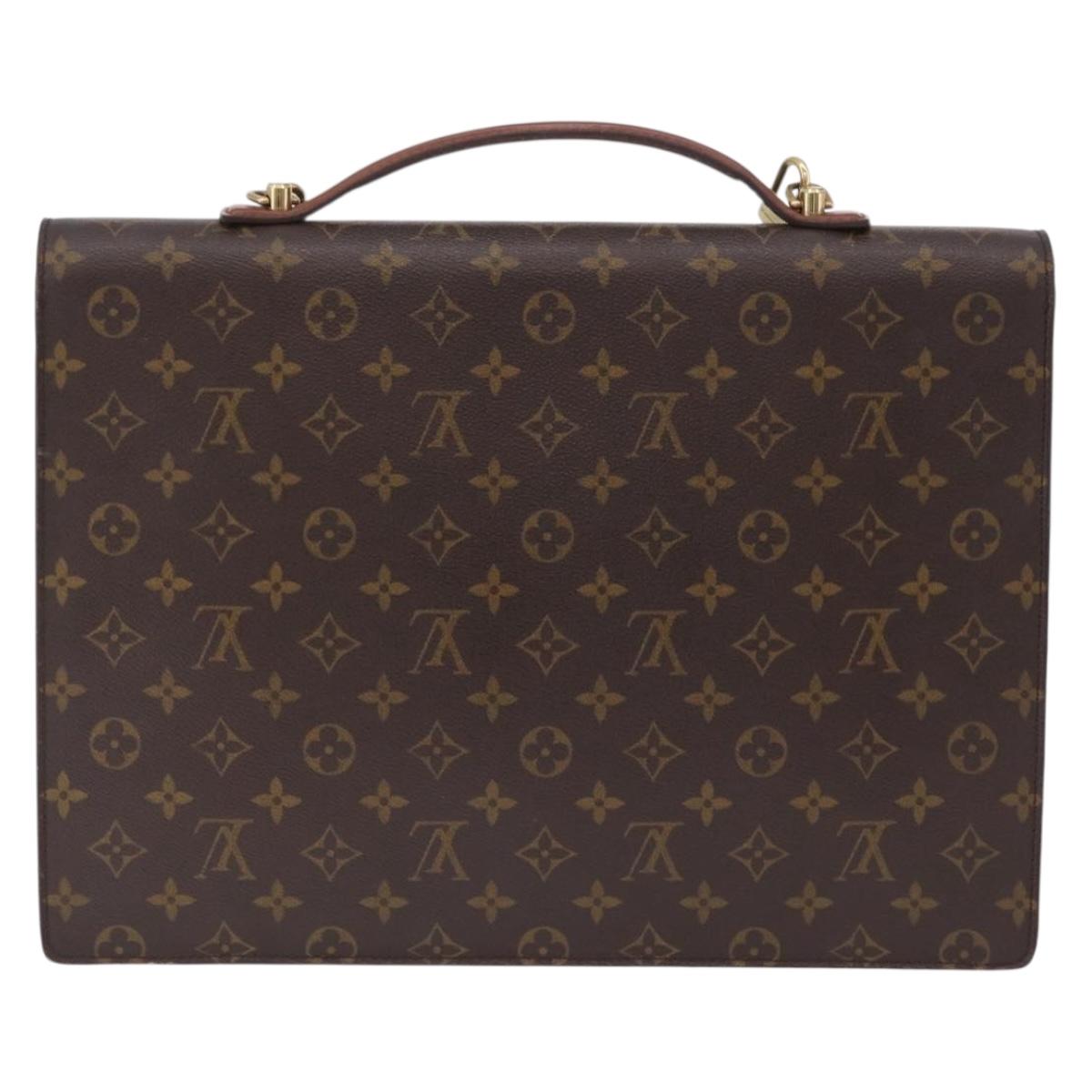 LOUIS VUITTON Monogram Porte Documents Bandouliere Bag M53338 LV Auth ep16259A