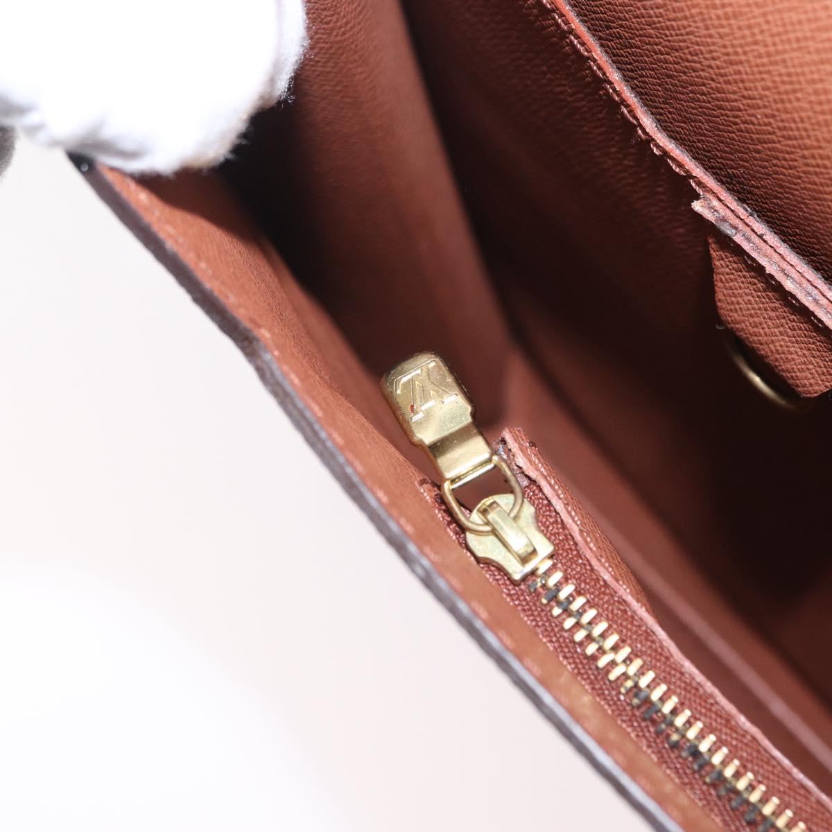 LOUIS VUITTON Monogram Porte Documents Bandouliere Bag M53338 LV Auth ep16259A