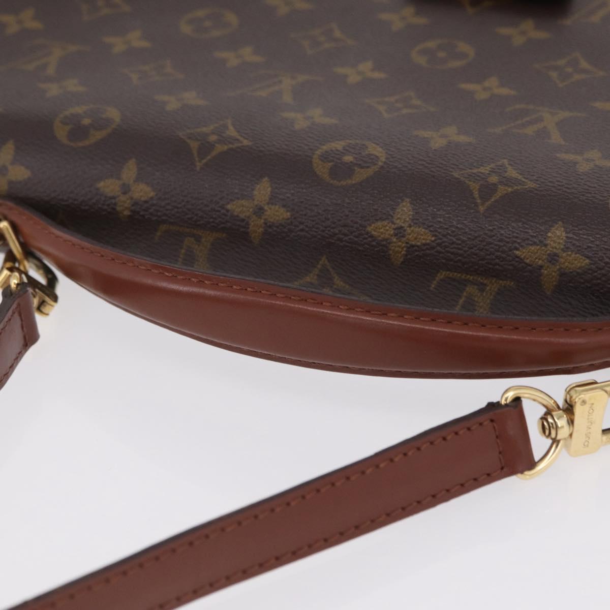 LOUIS VUITTON Monogram Porte Documents Bandouliere Bag M53338 LV Auth ep16259A
