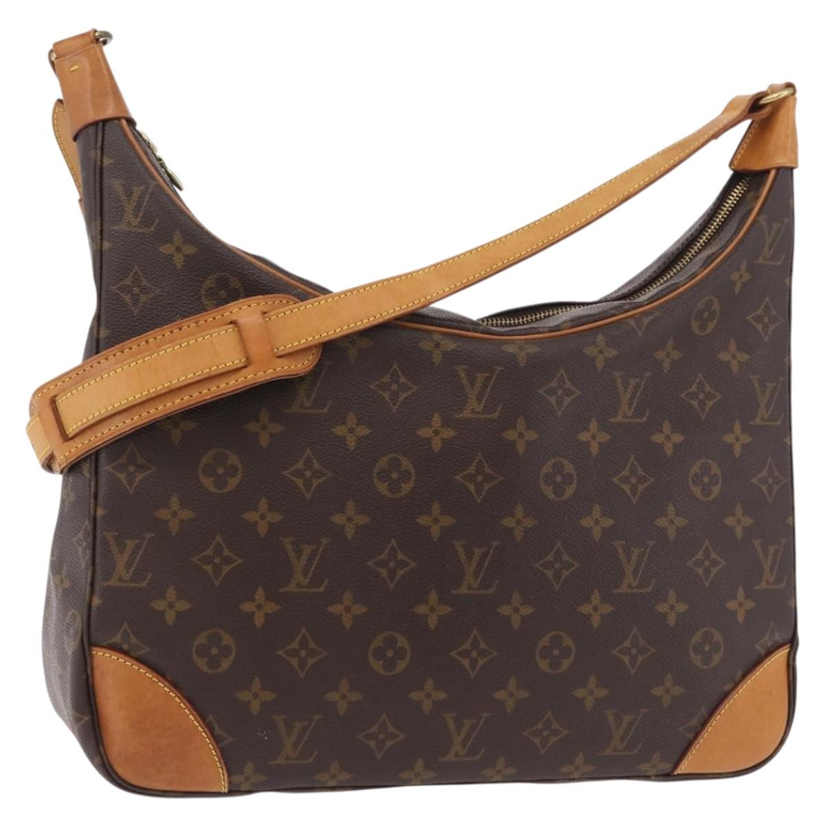 LOUIS VUITTON Monogram Boulogne 35 Shoulder Bag M51260 LV Auth ep16262
