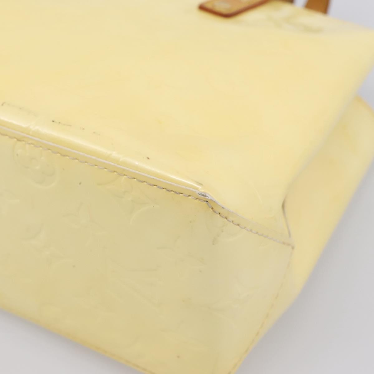 LOUIS VUITTON Monogram Vernis Reade PM Hand Bag Gris M91145 LV Auth ep16265