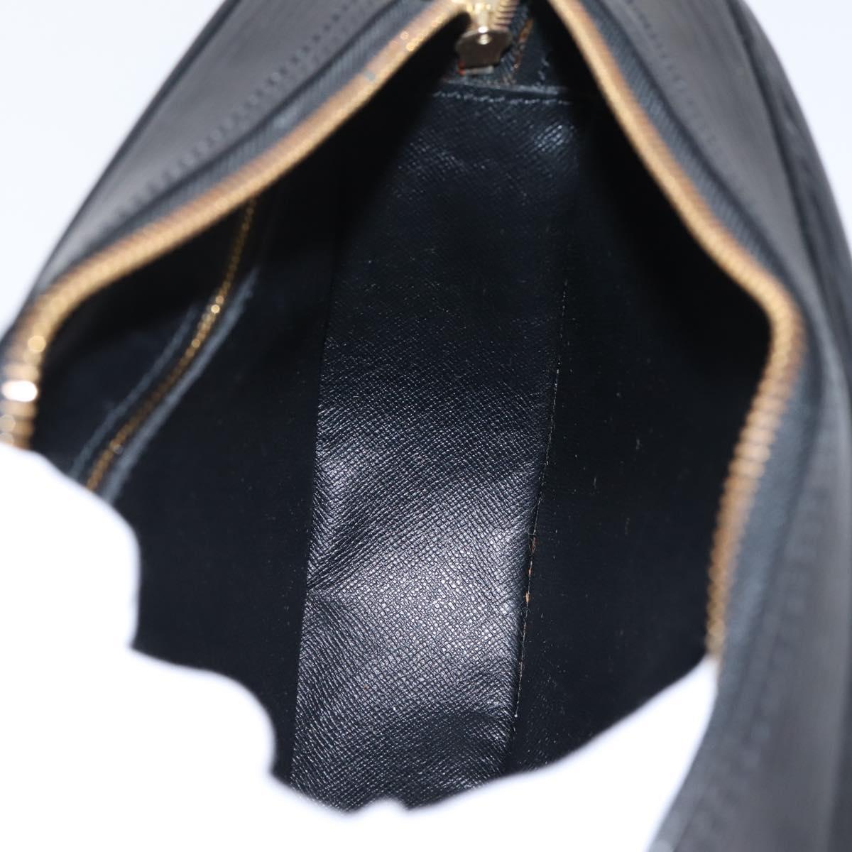 LOUIS VUITTON Epi Jeune Fille MM Shoulder Bag Black M52152 LV Auth ep16267A
