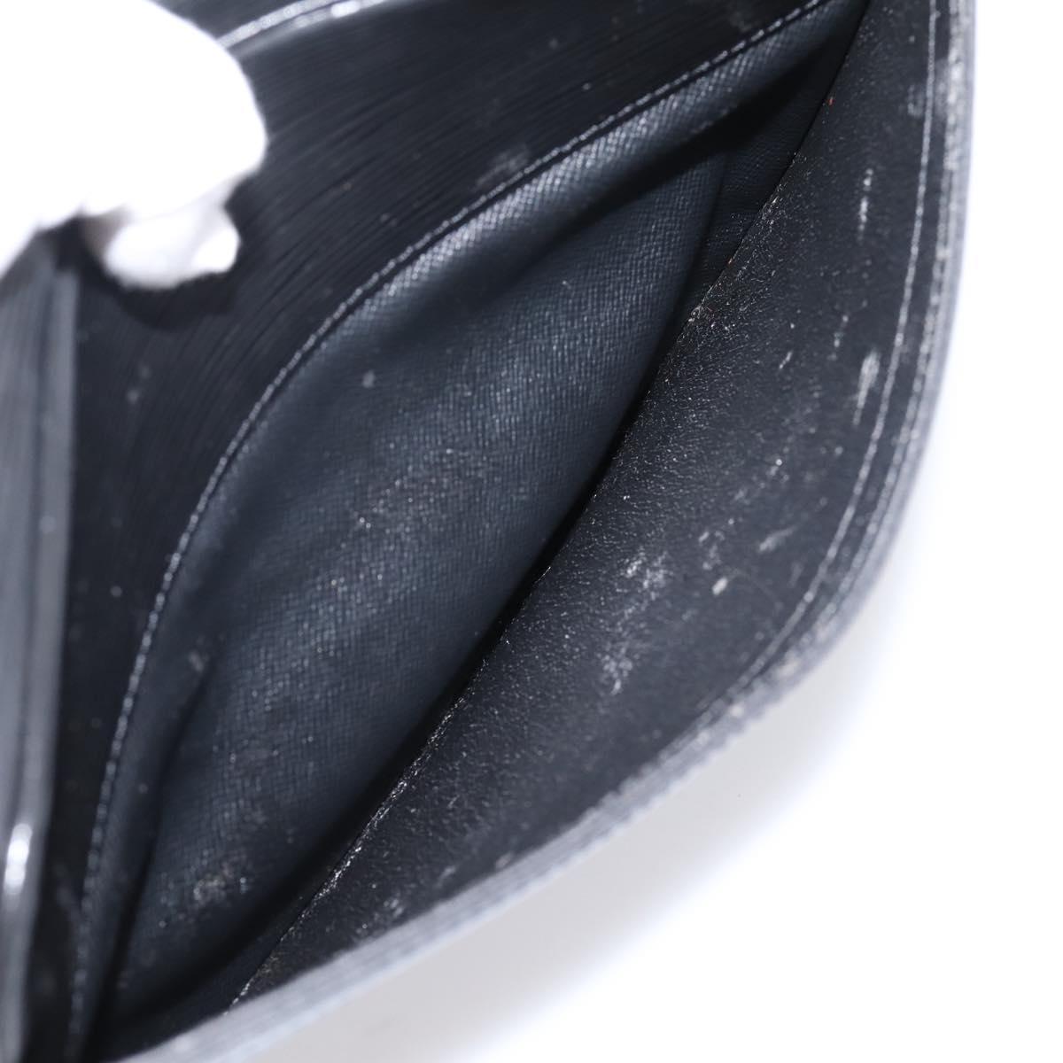 LOUIS VUITTON Epi Jeune Fille MM Shoulder Bag Black M52152 LV Auth ep16267A