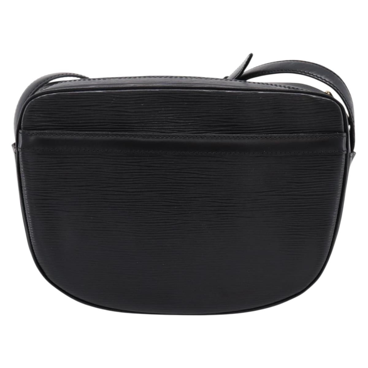 LOUIS VUITTON Epi Jeune Fille MM Shoulder Bag Black M52152 LV Auth ep16267A