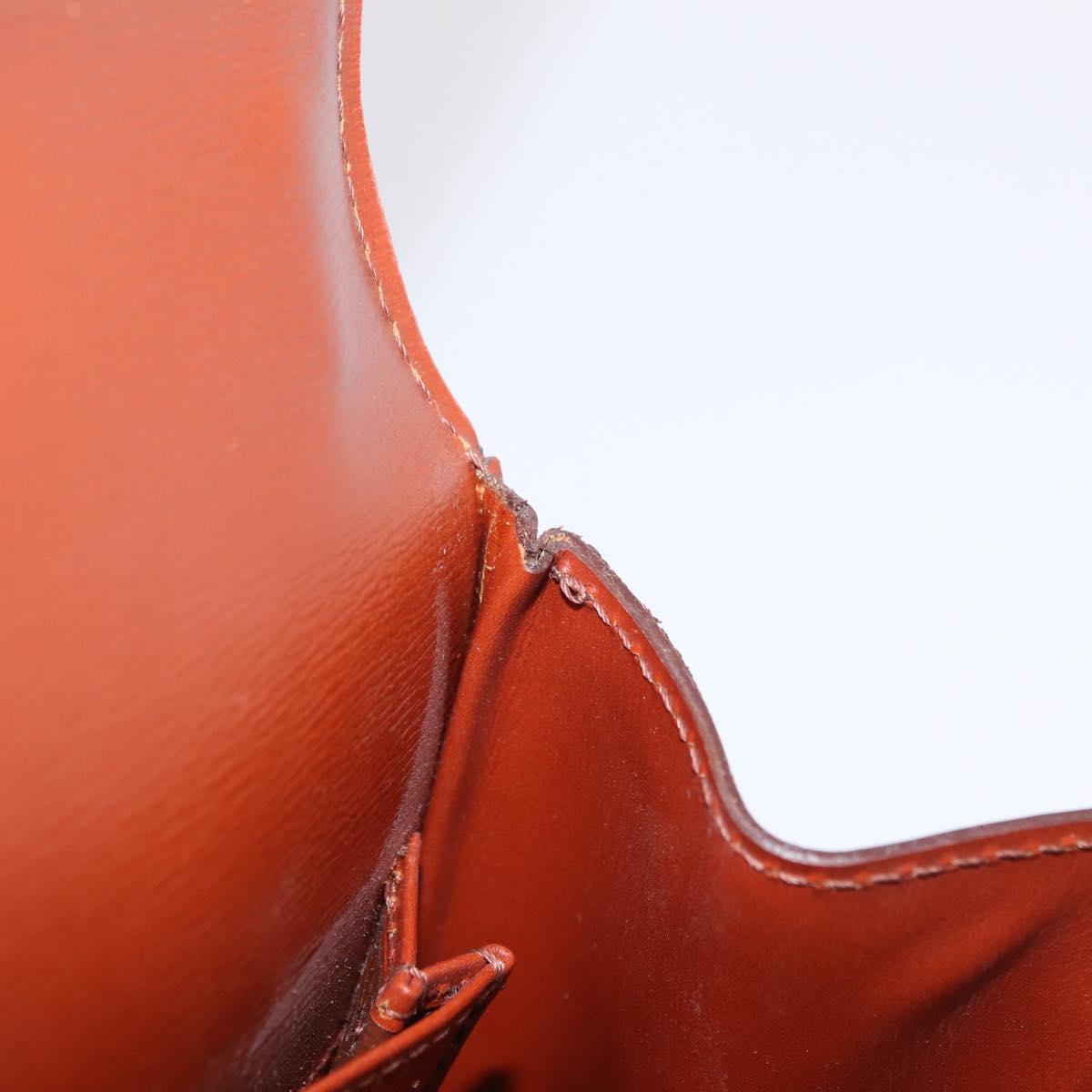 LOUIS VUITTON Epi Tilsitt Pouch Brown M52603 LV Auth ep16268A