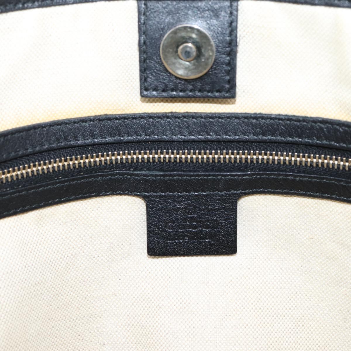 GUCCI GG Supreme Tote Bag PVC Beige Gold 203693 Auth ep16272