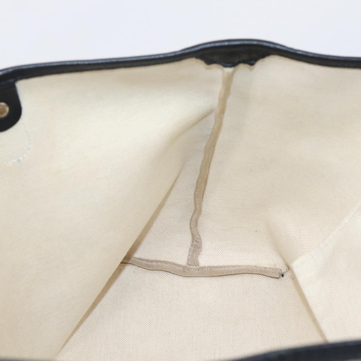GUCCI GG Supreme Tote Bag PVC Beige Gold 203693 Auth ep16272