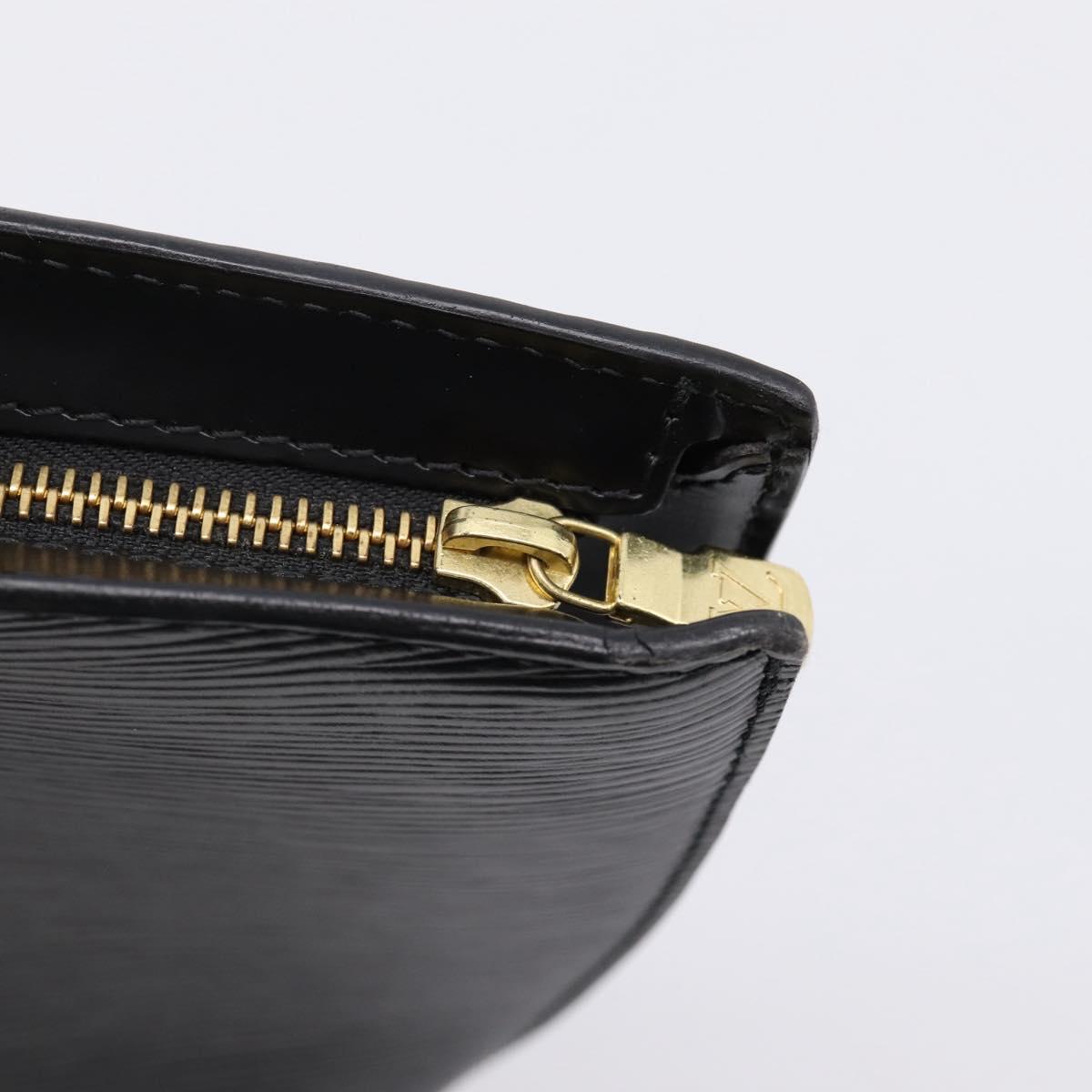 LOUIS VUITTON Epi Saint Jacques Shopping Bag Black M52272 LV Auth ep16273