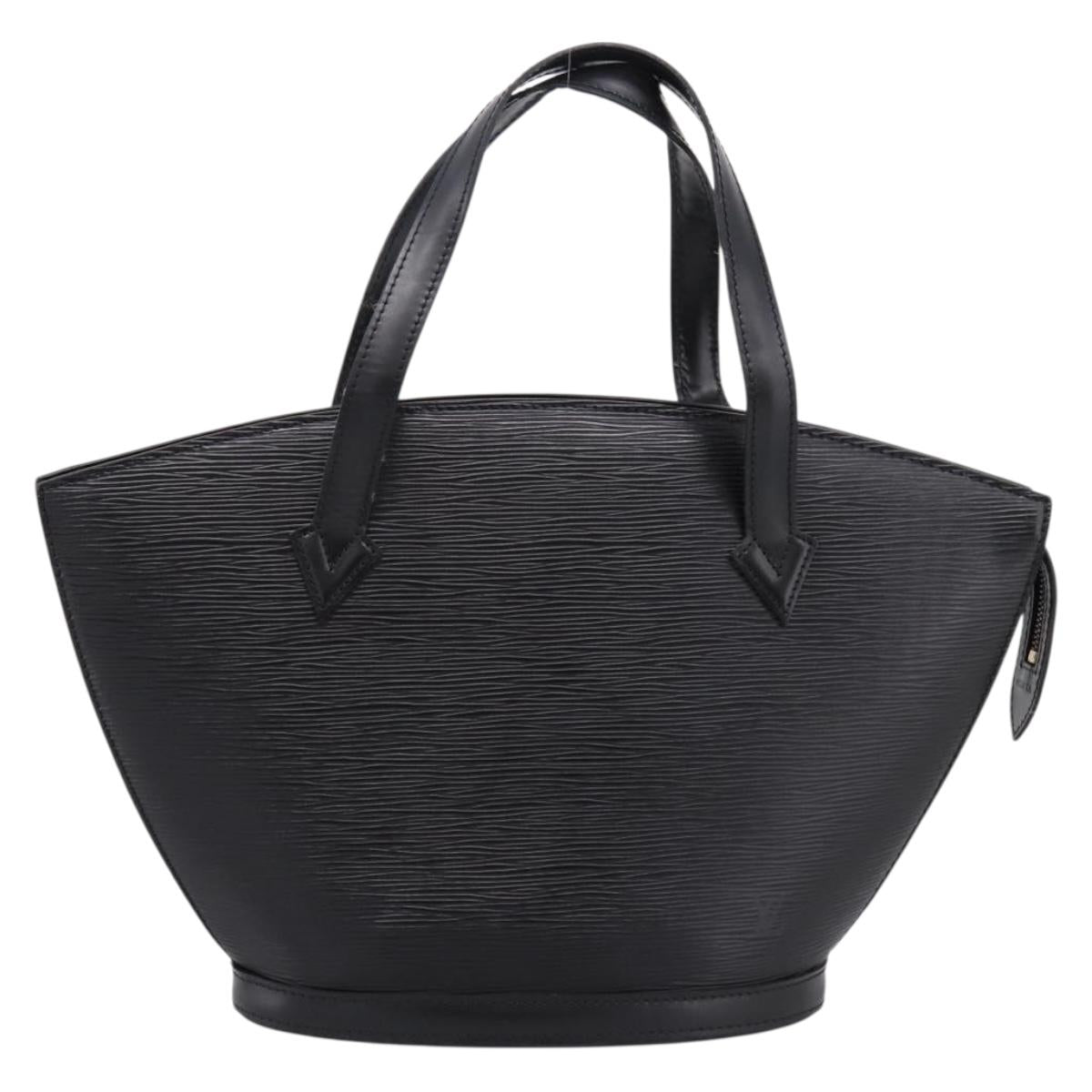 LOUIS VUITTON Epi Saint Jacques Shopping Bag Black M52272 LV Auth ep16273